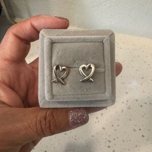 Sterling Silver Heart Earrings